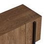 Nordure Nexus Soporte para TV en Roble Kafkas y Negro